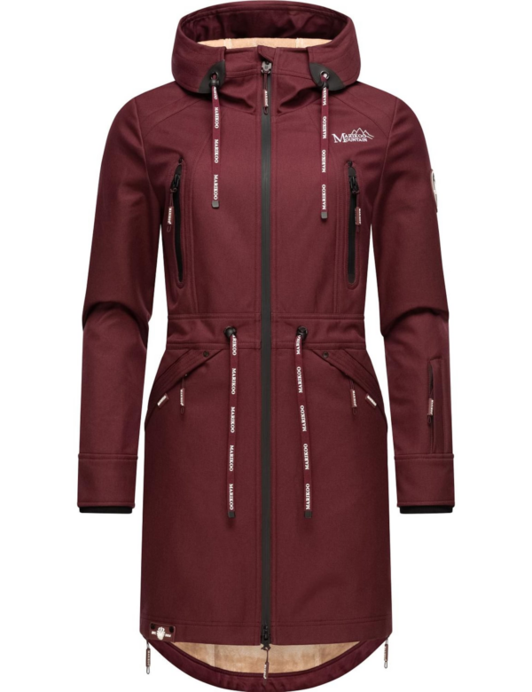 MARIKOO Átmeneti parka  bordó-Hungary