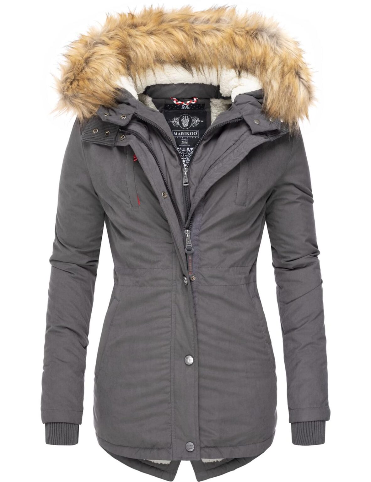 MARIKOO Téli parka 'Akira'  antracit