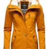 MARIKOO Téli parka 'Bikoo'  barna / konyak-hu