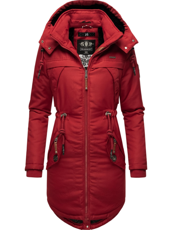 MARIKOO Téli parka 'Kamii'  piros-Hungary