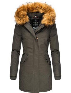 MARIKOO Téli parka 'Karmaa'  antracit-hu