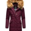 MARIKOO Téli parka 'Karmaa'  bordó-hu