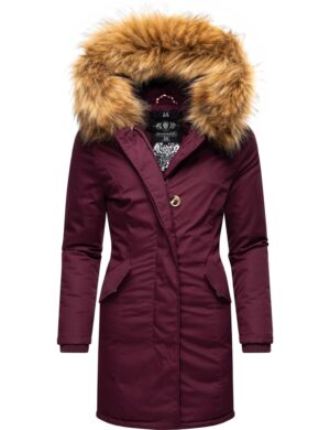 MARIKOO Téli parka 'Karmaa'  bordó-hu
