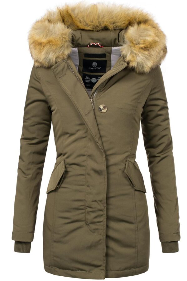 MARIKOO Téli parka 'Karmaa'  khaki