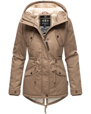 MARIKOO Téli parka 'Manolya'  taupe