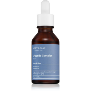 MARY & MAY 6 Peptide Complex intenzív regeneráló szérum ránctalanító hatással 30 ml-Ár