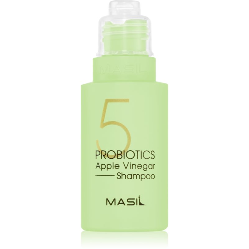MASIL 5 Probiotics Apple Vinegar mélyen tisztító sampon a hajra és a fejbőrre 50 ml-Ár