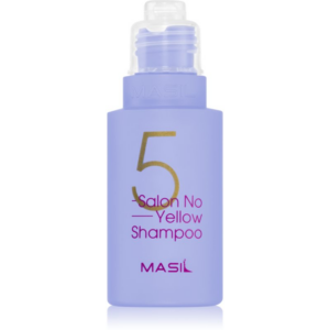 MASIL 5 Salon No Yellow lila sampon semlegesíti a sárgás tónusokat 50 ml-Ár