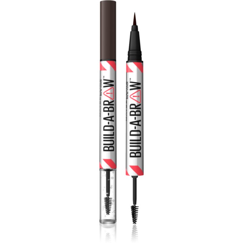 MAYBELLINE NEW YORK Build-A-Brow Kétoldalú szemöldök ceruza a formáért és a fixálásért árnyalat 259 Ash Brown 1 db-Ár