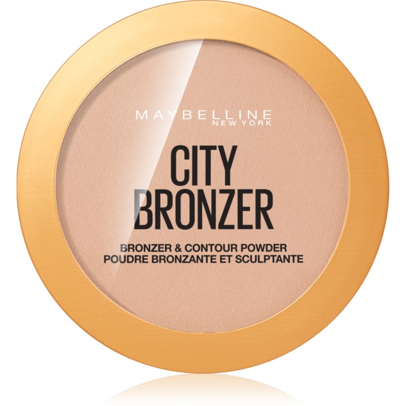 MAYBELLINE NEW YORK City Bronzer bronzosító és kontúrozó púder árnyalat 250 Medium Warm 8 g-Eredeti