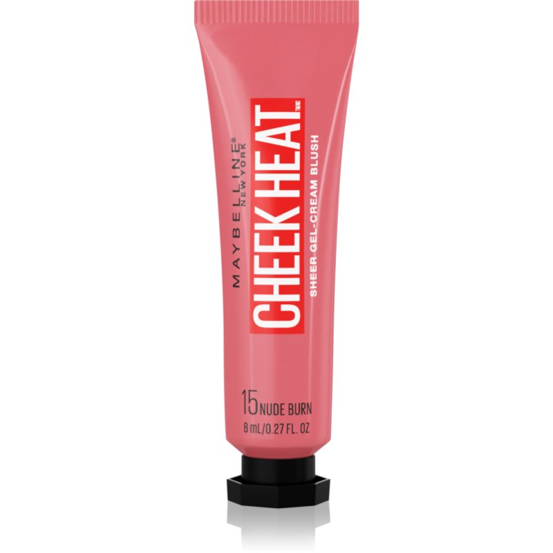 MAYBELLINE NEW YORK Face Studio Cheek Heat krémes arcpirosító árnyalat 15 Nude Burn 10 ml-Ár