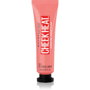 MAYBELLINE NEW YORK Face Studio Cheek Heat krémes arcpirosító árnyalat 30 Coral Ember 10 ml-Ár