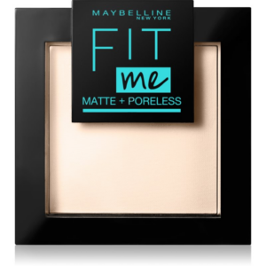 MAYBELLINE NEW YORK Fit Me! Matte+Poreless mattító púder árnyalat 105 Natural Ivory 9 g-Ár