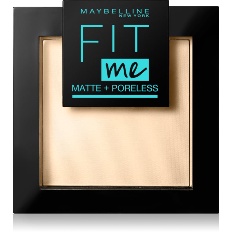 MAYBELLINE NEW YORK Fit Me! Matte+Poreless mattító púder árnyalat 115 Ivory 9 g-Ár