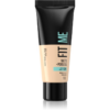 MAYBELLINE NEW YORK Fit Me! Matte+Poreless pórusösszehúzó és mattító alapozó normál és olajos bőrre árnyalat 110 Porcelain 30 ml-Eredeti