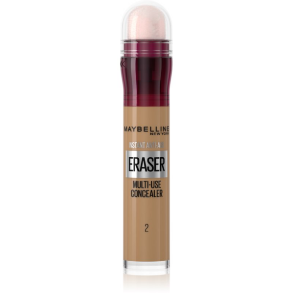 MAYBELLINE NEW YORK Instant Anti Age Eraser folyékony korrektor szivacsos applikátorral árnyalat 02 Nude 6.8 ml-Eredeti
