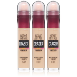 MAYBELLINE NEW YORK Instant Anti Age Eraser folyékony korrektor szivacsos applikátorral takarékos kiszerelés árnyalat 01 Light-ár
