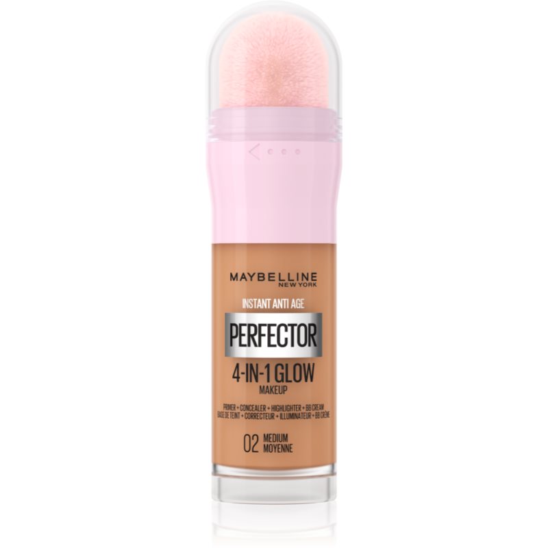 MAYBELLINE NEW YORK Instant Perfector 4-in-1 élénkítő make-up a természetes hatásért árnyalat 02 Medium 20 ml-Ár