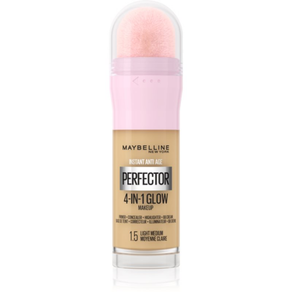 MAYBELLINE NEW YORK Instant Perfector 4-in-1 élénkítő make-up a természetes hatásért árnyalat 1.5 Light Medium 20 ml-Ár