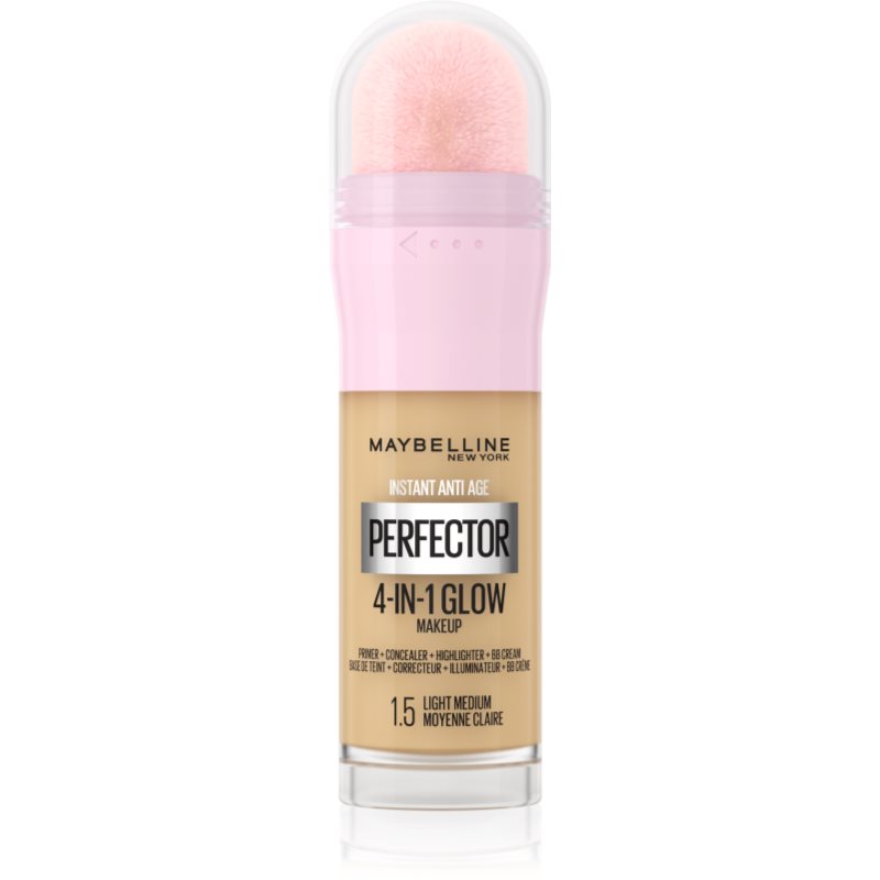 MAYBELLINE NEW YORK Instant Perfector 4-in-1 élénkítő make-up a természetes hatásért árnyalat 1.5 Light Medium 20 ml-Ár
