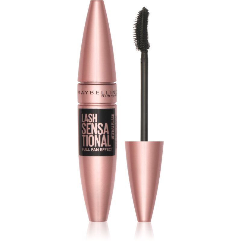 MAYBELLINE NEW YORK Lash Sensational szempillaspirál a dús pillákért árnyalat Intense Black 9.5 ml-Ár
