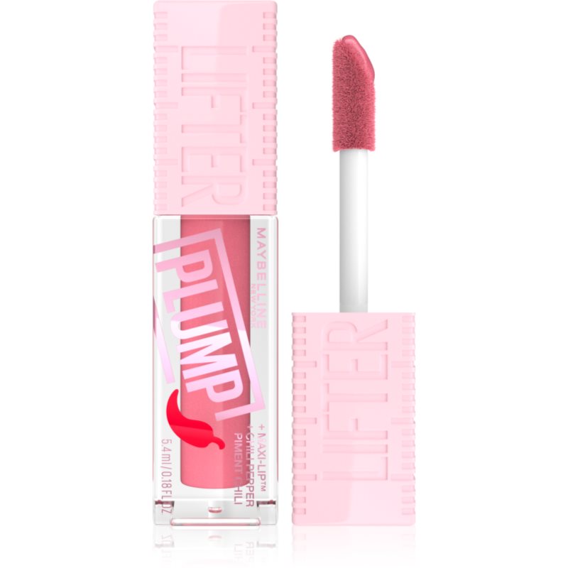 MAYBELLINE NEW YORK Lifter Plump ajakfény nagyobbító hatás árnyalat 001 Blush Blaze 5.4 ml-Ár
