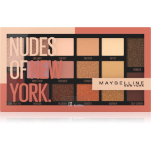 MAYBELLINE NEW YORK Nudes Of New York szemhéjfesték paletta 18 g-Ár
