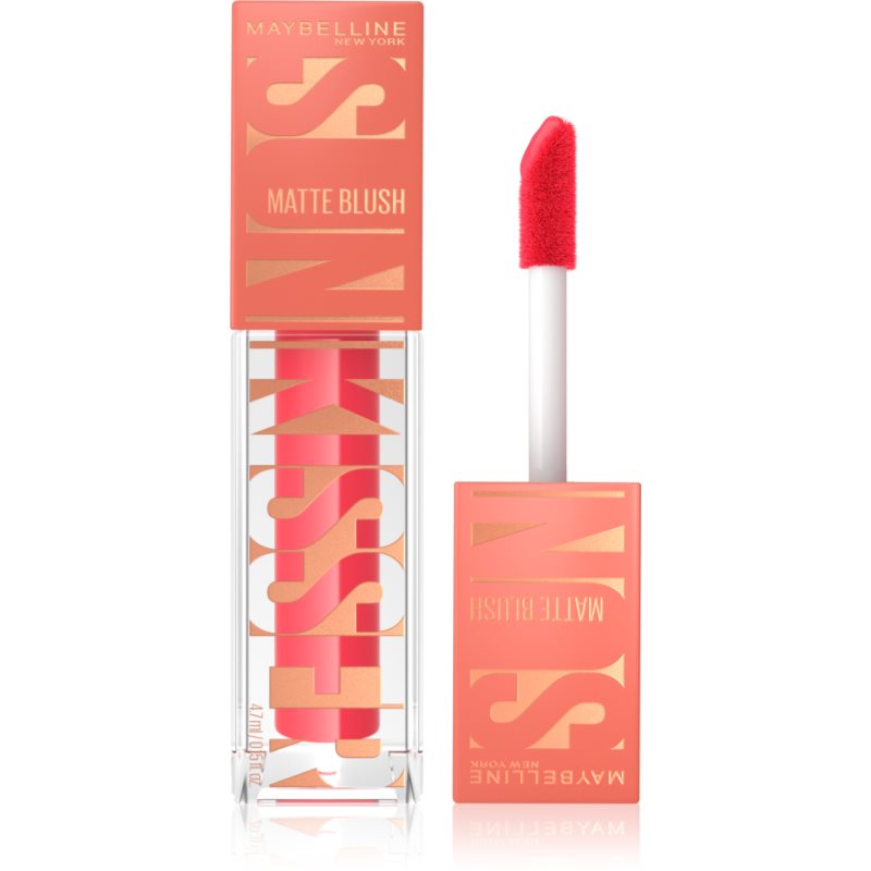 MAYBELLINE NEW YORK Sunkisser Matte folyékony arcpirosító matt hatással árnyalat 30 Pink Mirage 4.7 ml-ár