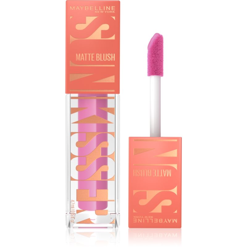 MAYBELLINE NEW YORK Sunkisser Matte folyékony arcpirosító matt hatással árnyalat 32 Lila Clouds 4.7 ml-ár