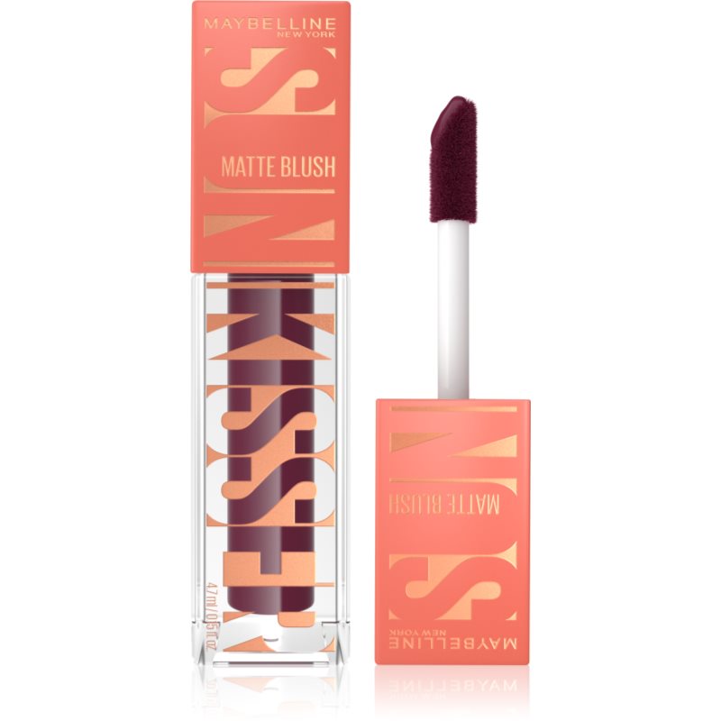 MAYBELLINE NEW YORK Sunkisser Matte folyékony arcpirosító matt hatással árnyalat 33 Berry Brunch 4.7 ml-ár