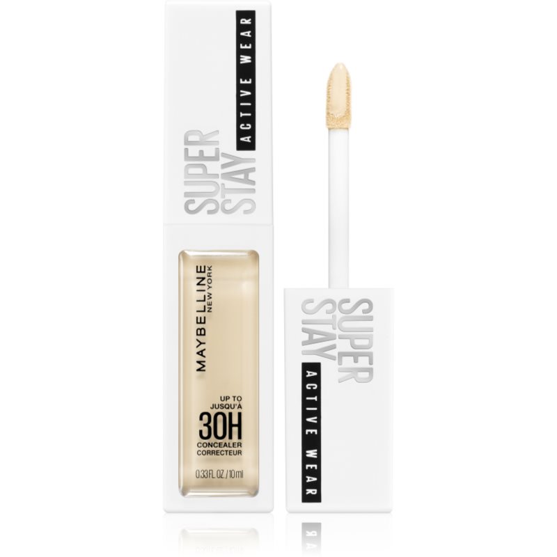 MAYBELLINE NEW YORK SuperStay Active Wear magas fedésű korrektor árnyalat 05 Ivory 10 ml-Ár