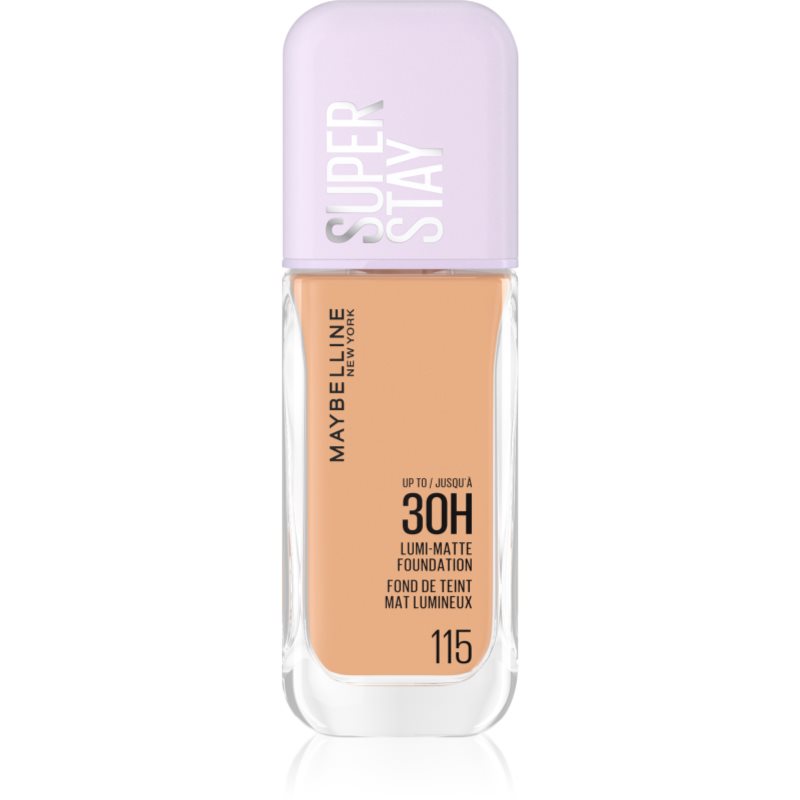 MAYBELLINE NEW YORK SuperStay Lumi-Matte tartós alapozó árnyalat 115 35 ml
