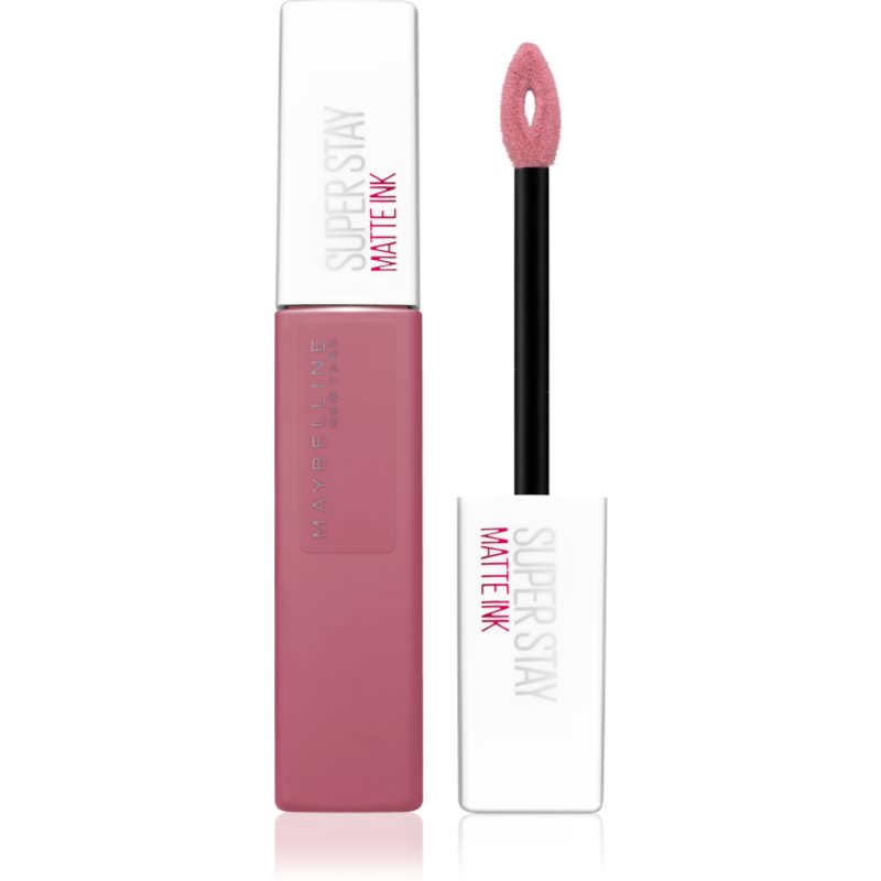 MAYBELLINE NEW YORK SuperStay Matte Ink mattító folyékony rúzs a hosszan tartó hatásért árnyalat 180 Revolutionary 5 ml-Ár