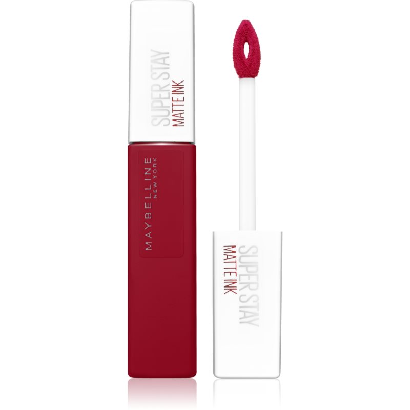 MAYBELLINE NEW YORK SuperStay Matte Ink mattító folyékony rúzs a hosszan tartó hatásért árnyalat 50 Voyager 5 ml-Eredeti