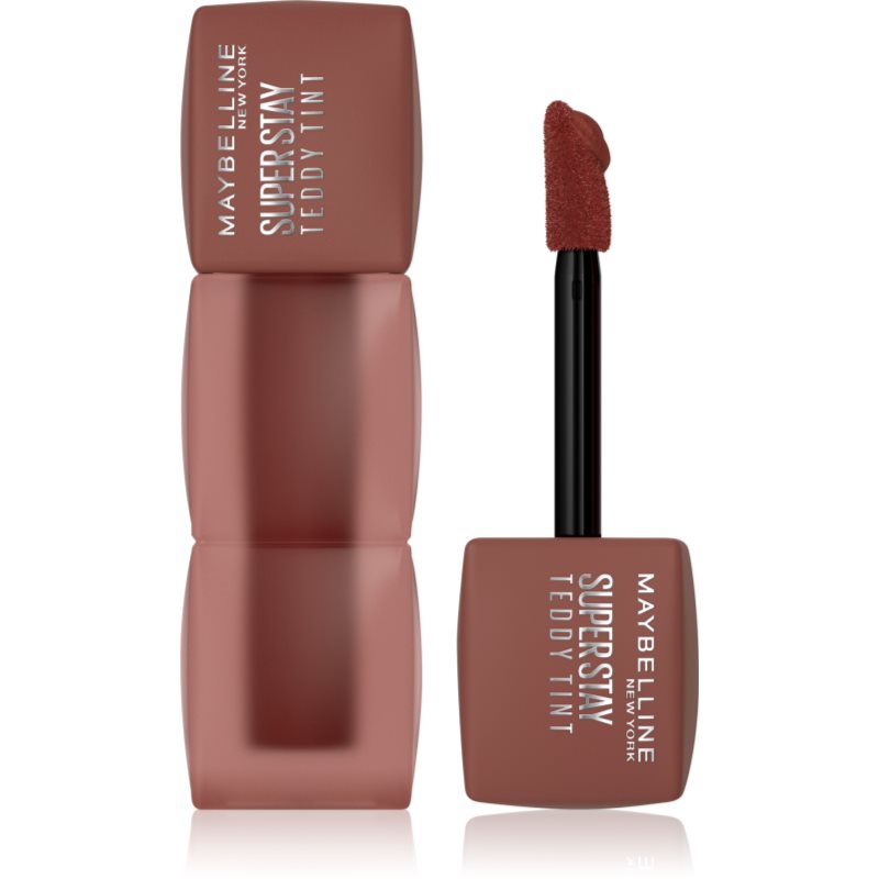 MAYBELLINE NEW YORK SuperStay Teddy Tint Ultra matt hosszantrató rúzs árnyalat 20 Mascara Tear 5 ml