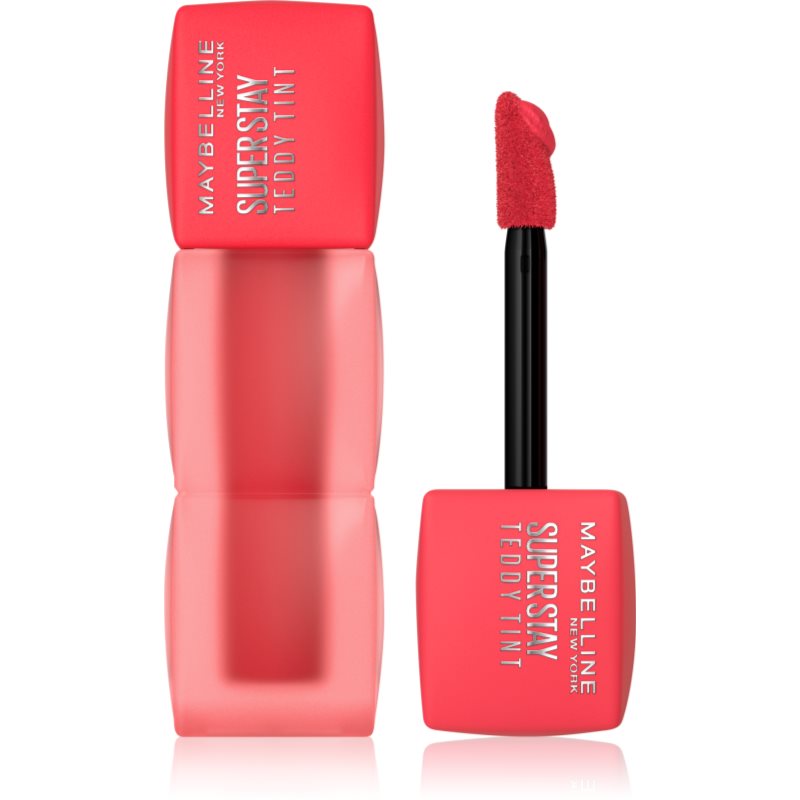 MAYBELLINE NEW YORK SuperStay Teddy Tint Ultra matt hosszantrató rúzs árnyalat 35 July Forever 5 ml
