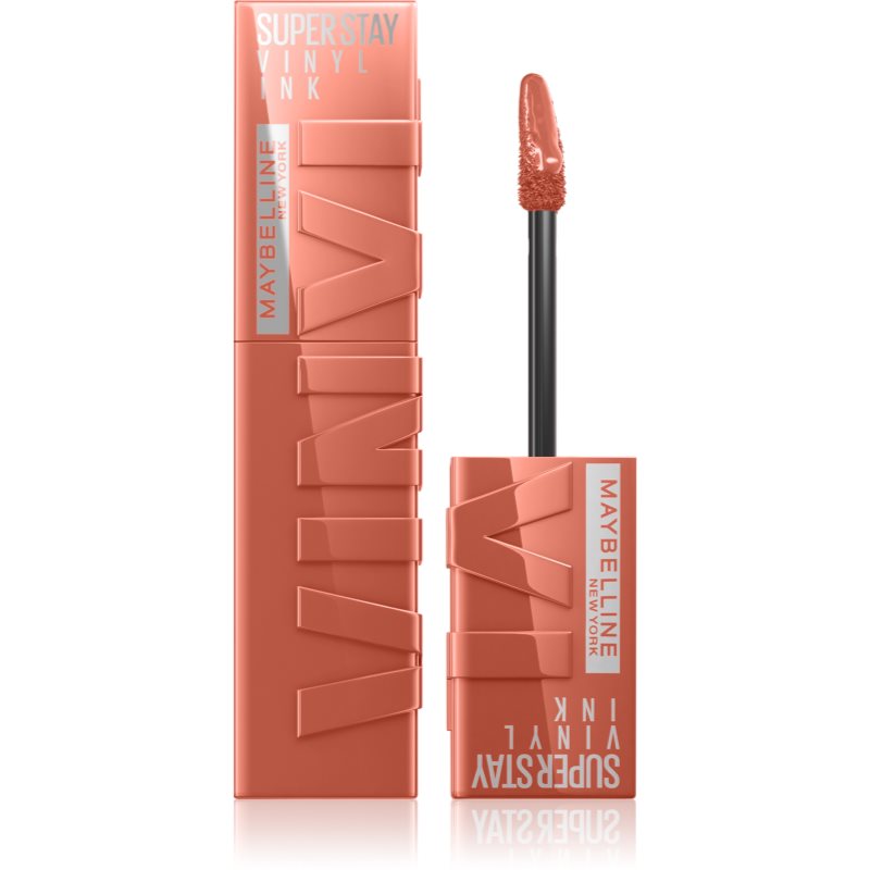 MAYBELLINE NEW YORK SuperStay Vinyl Ink hosszantartó folyékony rúzs 105 GOLDEN 4.2 ml-Ár