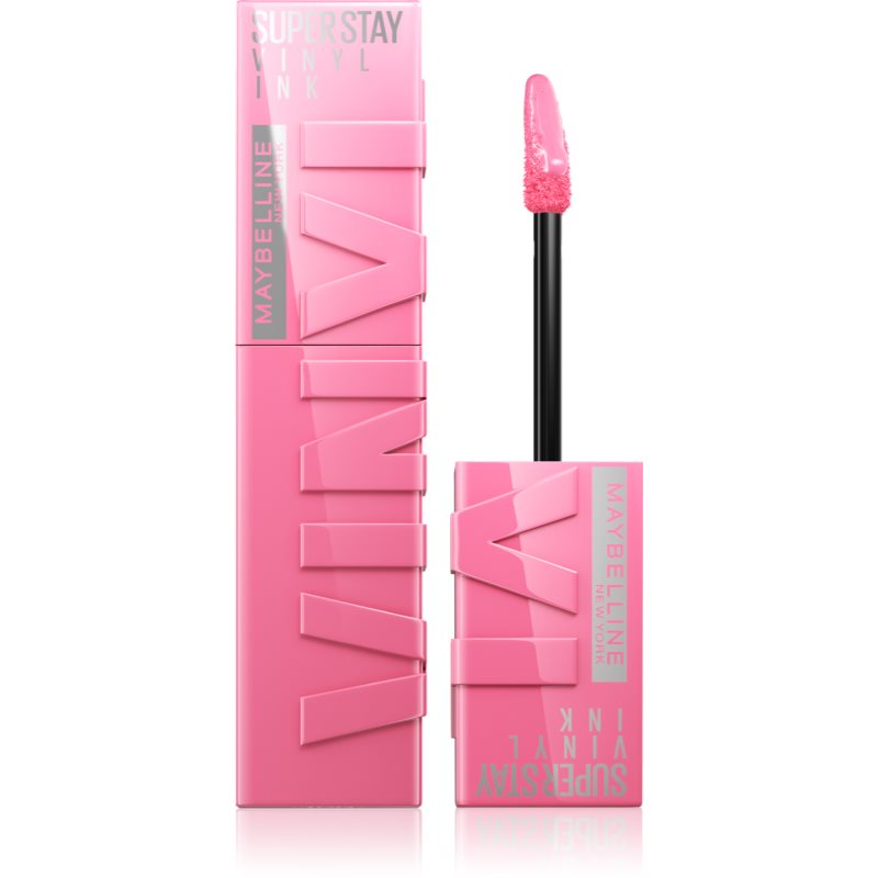 MAYBELLINE NEW YORK SuperStay Vinyl Ink hosszantartó folyékony rúzs 155 UPBEAT 4.2 ml-Ár