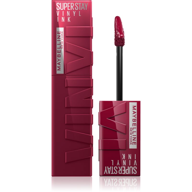 MAYBELLINE NEW YORK SuperStay Vinyl Ink hosszantartó folyékony rúzs 30 UNRIVALED 4.2 ml-Ár