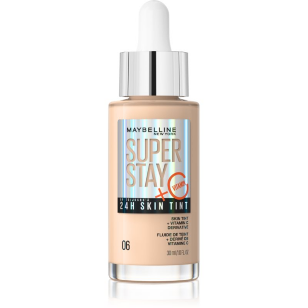 MAYBELLINE NEW YORK SuperStay Vitamin C Skin Tint szérum egységesíti a bőrszín tónusait árnyalat 06 30 ml-Ár