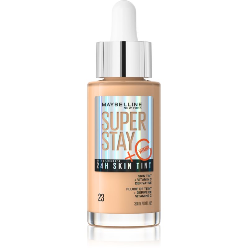 MAYBELLINE NEW YORK SuperStay Vitamin C Skin Tint szérum egységesíti a bőrszín tónusait árnyalat 23 30 ml-Ár