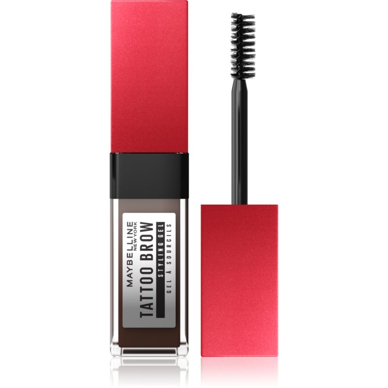MAYBELLINE NEW YORK Tattoo Brow 36H hosszantartó szemöldök gél árnyalat Deep Brown 6 ml-Ár
