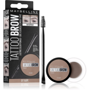 MAYBELLINE NEW YORK Tattoo Brow géles szemöldökformázó krém árnyalat 01 Taupe 3.5 ml-Eredeti
