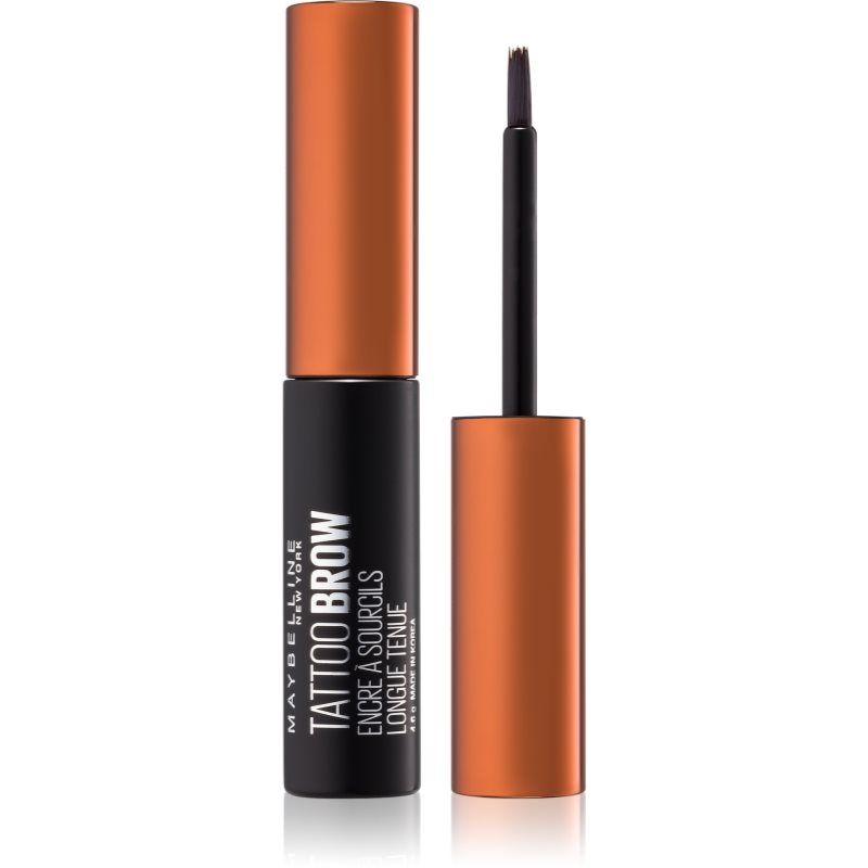 MAYBELLINE NEW YORK Tattoo Brow ideiglenes szemöldökfesték árnyalat Medium Brown 4.6 g-Eredeti