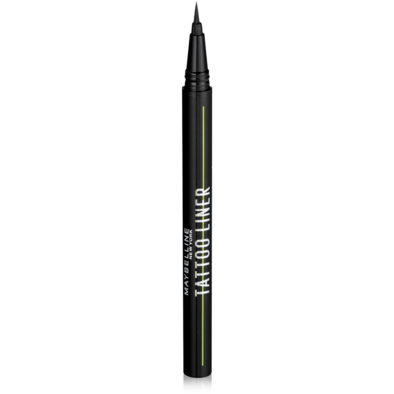 MAYBELLINE NEW YORK Tattoo Liner Ink Pen széles applikátorú szemhéjtus árnyalat Black 1 ml-Ár