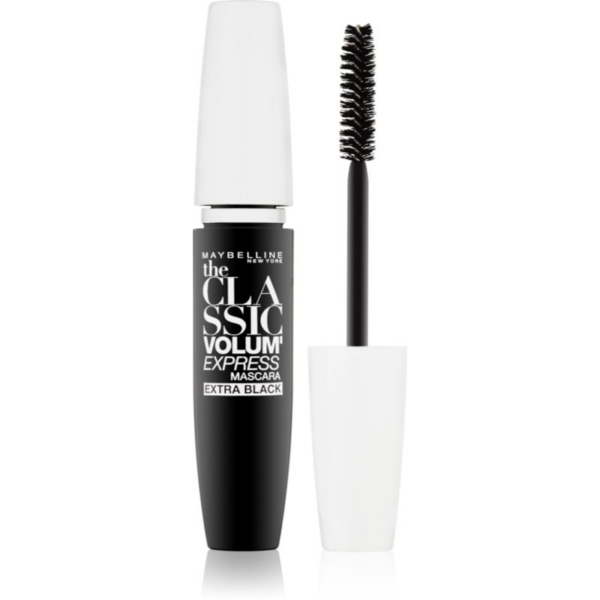 MAYBELLINE NEW YORK The Classic szempillaspirál a dús pillákért Extra Black 10 ml-Eredeti