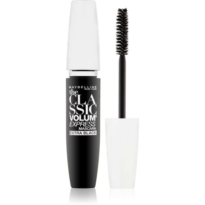 MAYBELLINE NEW YORK The Classic szempillaspirál a dús pillákért Extra Black 10 ml-Eredeti