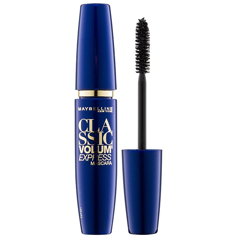 MAYBELLINE NEW YORK Volum´ Express szempillaspirál a dús és szétválasztott pillákért árnyalat 1 Very Black 10 ml-Eredeti