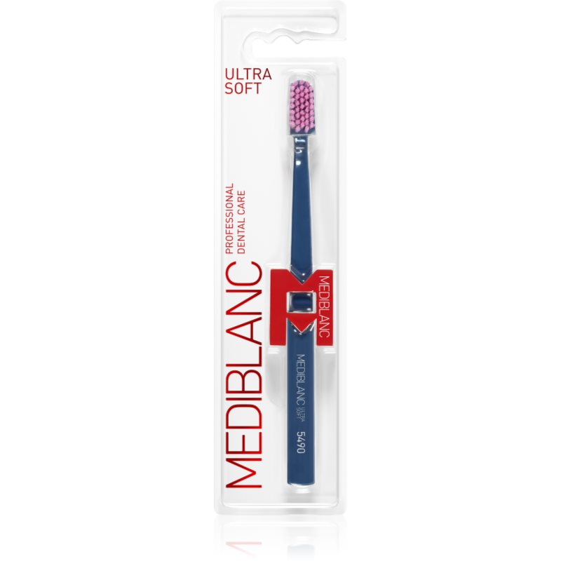 MEDIBLANC 5490 Ultra Soft fogkefe ultra gyenge Dark Blue 1 db-ár