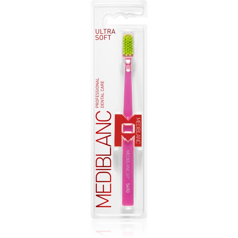 MEDIBLANC 5490 Ultra Soft fogkefe ultra gyenge Pink 1 db-ár